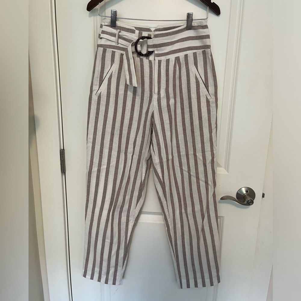 Anthropologie Linen Pants
